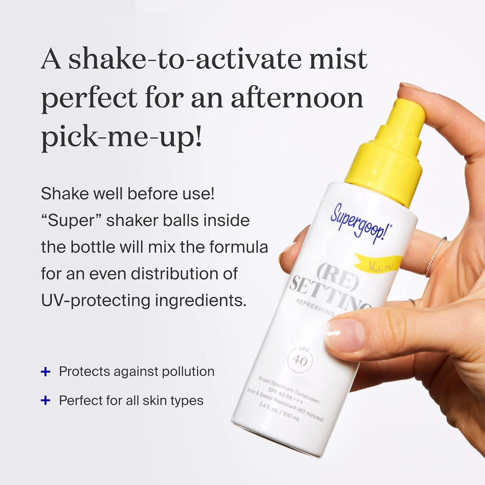 Supergoop (re)setting spray