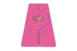 Liforme Grateful Rainbow Pink Yoga Mat