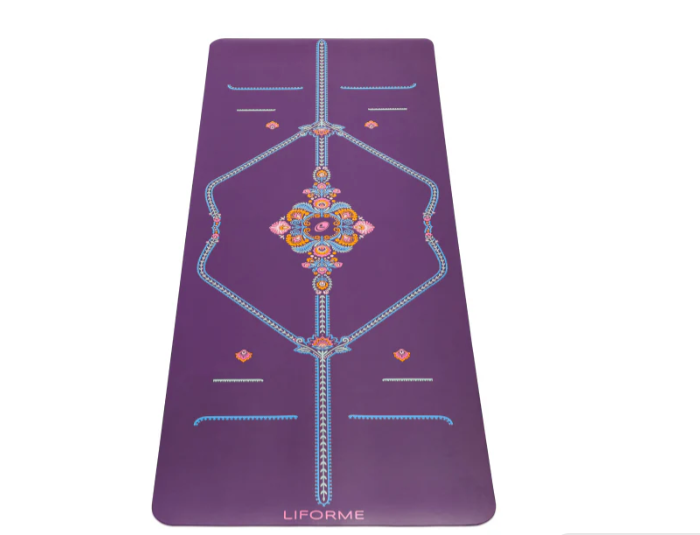 Liforme Cosmic Moon Yoga Mat - Black  Moon yoga mat, Travel yoga mat, Yoga  mat