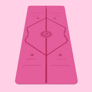 Liforme Gratitude Pink Yoga Mat