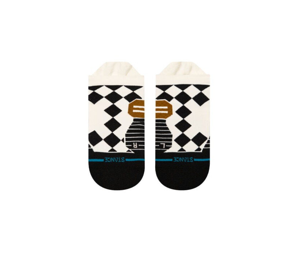 Stance Light Performance Tab Socks, Quadrilateral Canvas