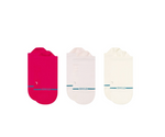 Stance Light Performance Tab Socks 3 Pack, Magenta