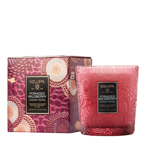 Foraged Wildberry Classic Candle 9 oz, Voluspa