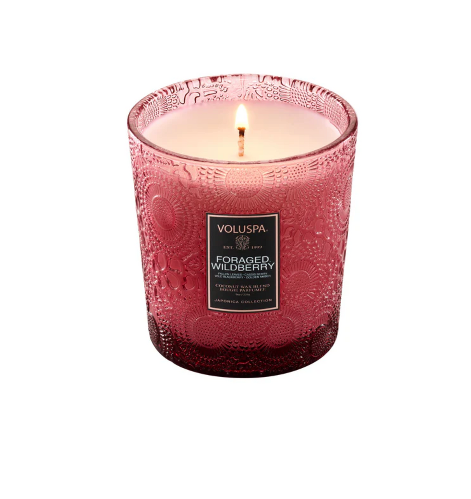 Foraged Wildberry Classic Candle 9 oz, Voluspa