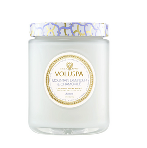 Mountain Lavender & Chamomile Large Jar Candle 18 oz, Voluspa