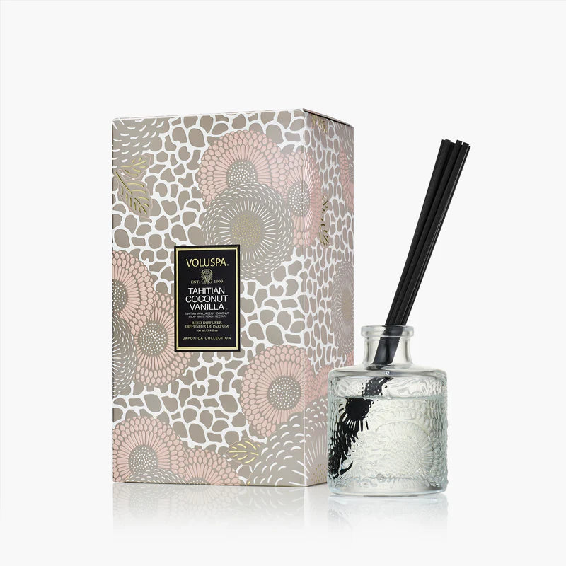 Tahitian Coconut Vanilla Reed Diffuser Voluspa