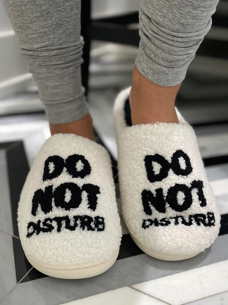 
                
                    Load image into Gallery viewer, Do Not Disturb Slipper
                
            