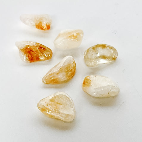 
                
                    Load image into Gallery viewer, Tumbled Citrine Pocket Stone
                
            