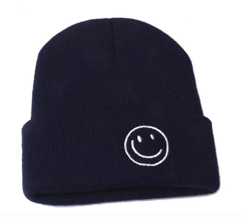 
                
                    Load image into Gallery viewer, Kids Smiley Beanie
                
            
