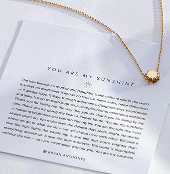 
                
                    Load image into Gallery viewer, You Are My Sunshine Icon Necklace
                
            