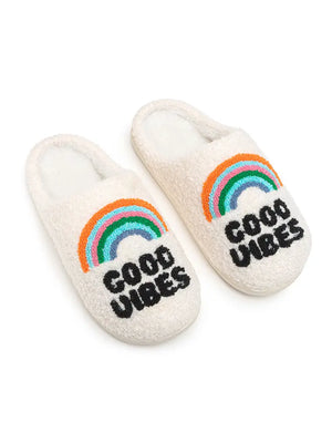 
                
                    Load image into Gallery viewer, Good Vibes Slippers
                
            
