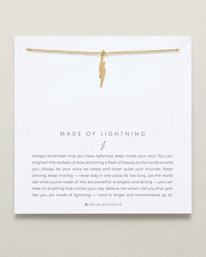 Made of Lightning Necklace
